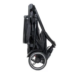 Phil&teds Dot Buggy Inkl. Sitzauflage Butterscotch 9 Phil&teds Dot Buggy Inkl. Sitzauflage Butterscotch -Baby Life Verkauf phil teds dot buggy charcoal folded side view 6