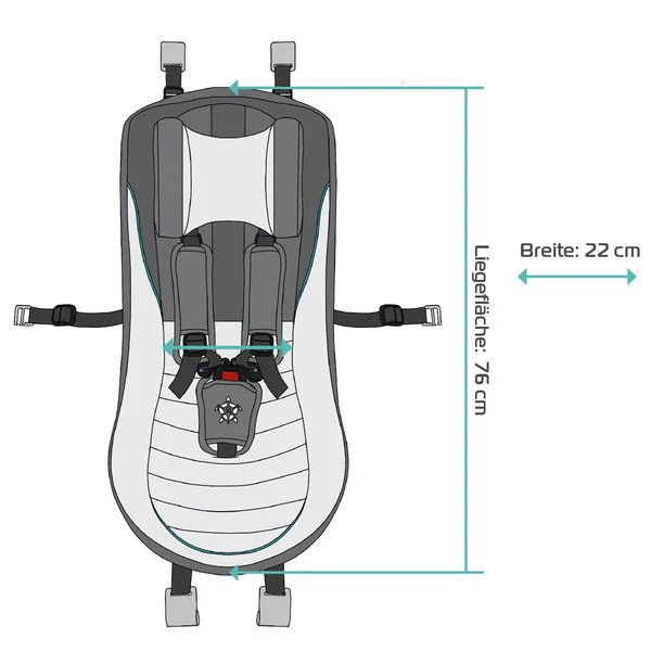 Qeridoo Babyschale Dunkelgrau Für Babytransport Passend Für Kidgo Und Sportrex 3 Qeridoo Babyschale Dunkelgrau Für Babytransport Passend Für Kidgo Und Sportrex – Bild 3