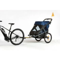 Tfk Velo 2 Fahrradanhänger Marine-schwarz | Mit Deichsel Und Kupplung 11 Tfk Velo 2 Fahrradanhänger Marine-schwarz | Mit Deichsel Und Kupplung -Baby Life Verkauf rs1387 t v2 s 334 bike 2 scr